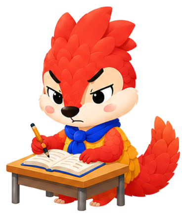 Roly studying